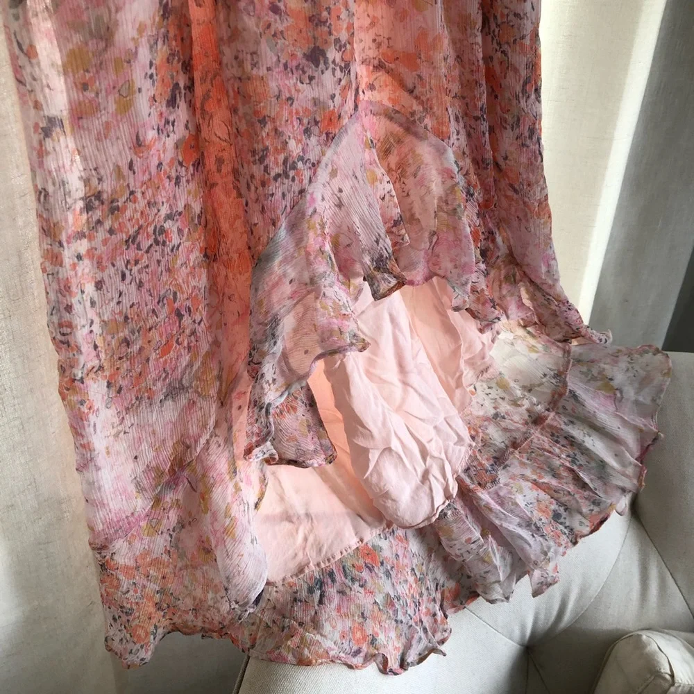 HD in Paris (Anthropologie) Romantic Floral Dress, Size 4 (Small) - Picture 4 of 11